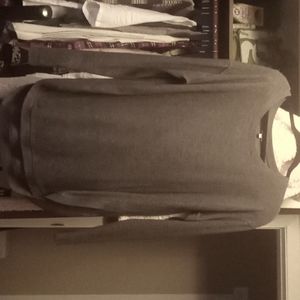 Grey Nit Sweater L